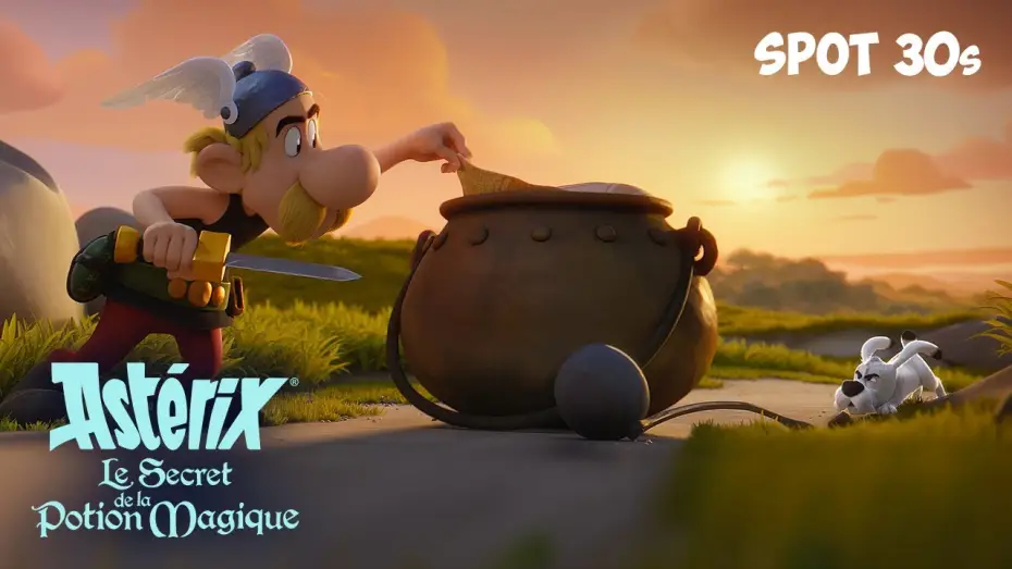 Видео к фильму Астерикс и тайное зелье | AST&Eacute;RIX : LE SECRET DE LA POTION MAGIQUE - Spot