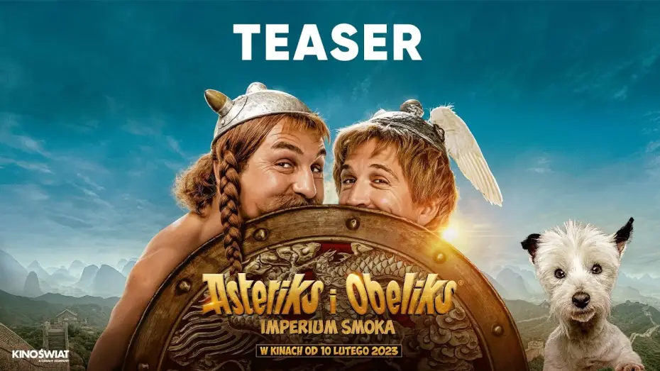 Видео к фильму Астерикс и Обеликс: Поднебесная | ASTERIKS I OBELIKS: IMPERIUM SMOKA |  zwiastun teaserowy |  Kino Świat
