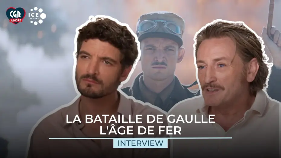 Видео к фильму Де Голль. Часть 1. Сопротивление — Découvre l’interview exclusive de Niels Schneider et Benoit Magimel Bataille de Gaulle - Partie 1 !