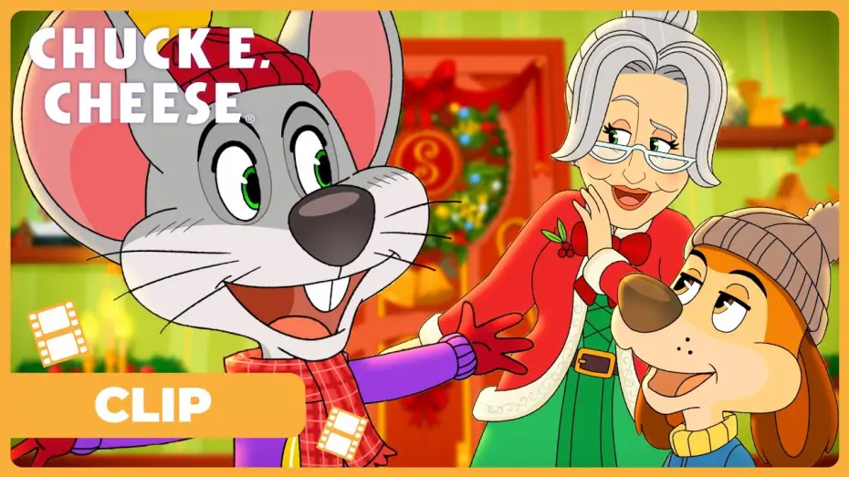Видео к фильму A Chuck E. Cheese Christmas | A Surprise Party for Santa Claus!