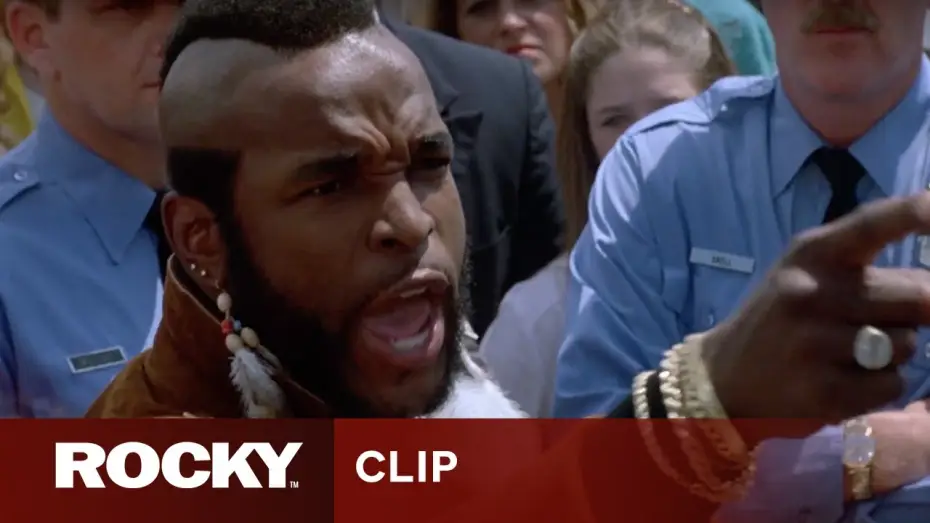 Видео к фильму Рокки 3 | Clubber Lang Taunts Rocky Balboa