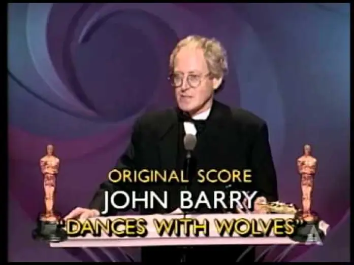 Видео к фильму Танцующий с волками | John Barry Wins Original Score: 1991 Oscars