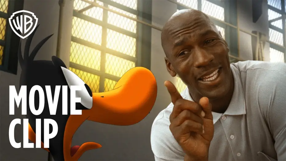 Видео к фильму Космический джем | Michael Jordan Enters Looney Tunes