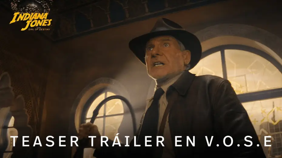 Видео к фильму Индиана Джонс и колесо судьбы | Teaser Tr&aacute;iler Oficial [VOSE]