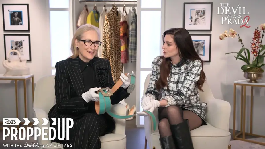 Видео к фильму Дьявол носит Prada 2 | D23 Propped Up - The Devil Wears Prada with Meryl Streep and Anne Hathaway