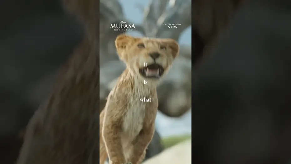 Видео к фильму Mufasa: The Lion King | In Theaters Now