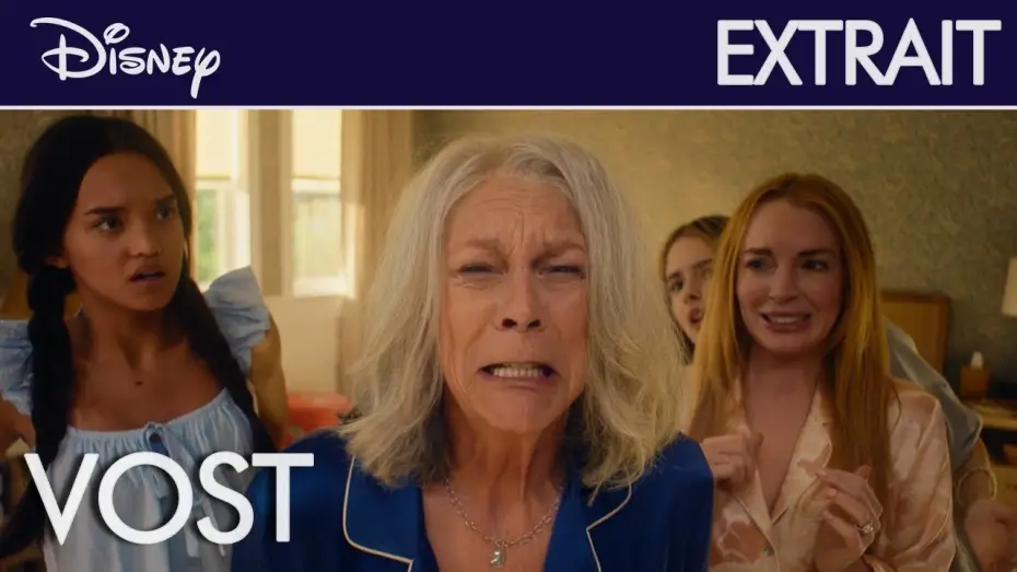 Видео к фильму Чумовая пятница 2 | Freaky Friday 2 : Encore dans la peau de ma m&egrave;re - Extrait : La d&eacute;couverte (VOST) | Disney