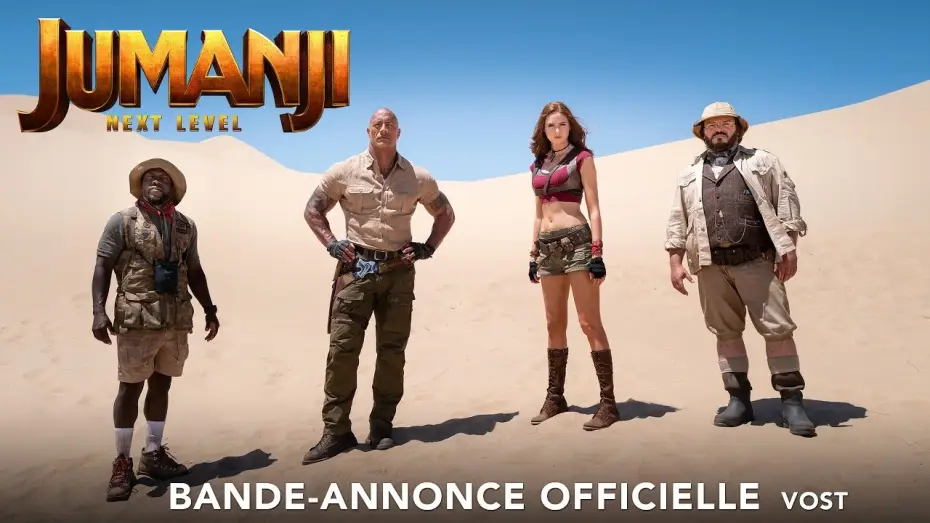 Видео к фильму Джуманджи: Новый уровень | Jumanji : Next Level - Bande Annonce [VOST]