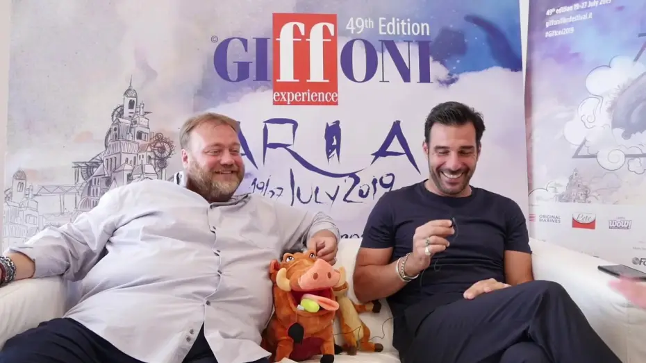 Видео к фильму Король Лев | ll Re Leone - Edoardo Leo e Stefano Fresi al #Giffoni2019