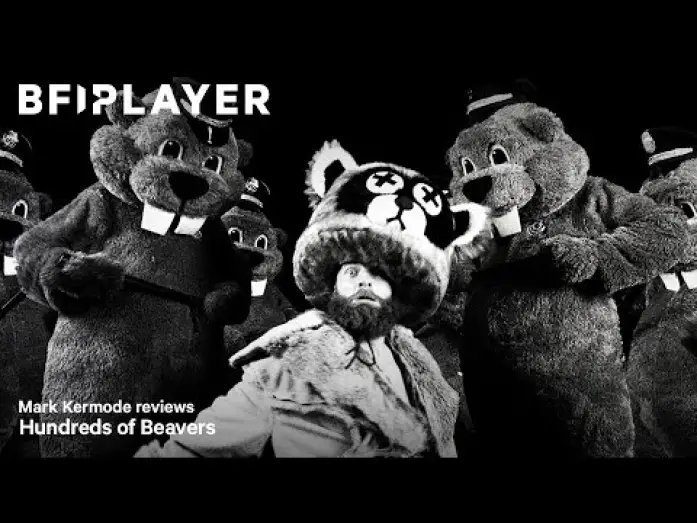 Видео к фильму Сотни бобров | Mark Kermode reviews Hundreds of Beavers (2024) | BFI Player