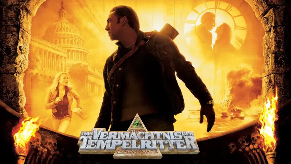 Видео к фильму Сокровище нации | Das Verm&auml;chtnis der Tempelritter - Trailer Deutsch 1080p HD