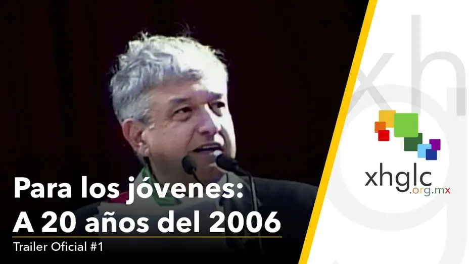 Видео к фильму Para los j&oacute;venes: a 20 a&ntilde;os del 2006 | Para Los J&oacute;venes: A 20 a&ntilde;os del 2006 (Trailer Oficial #1)
