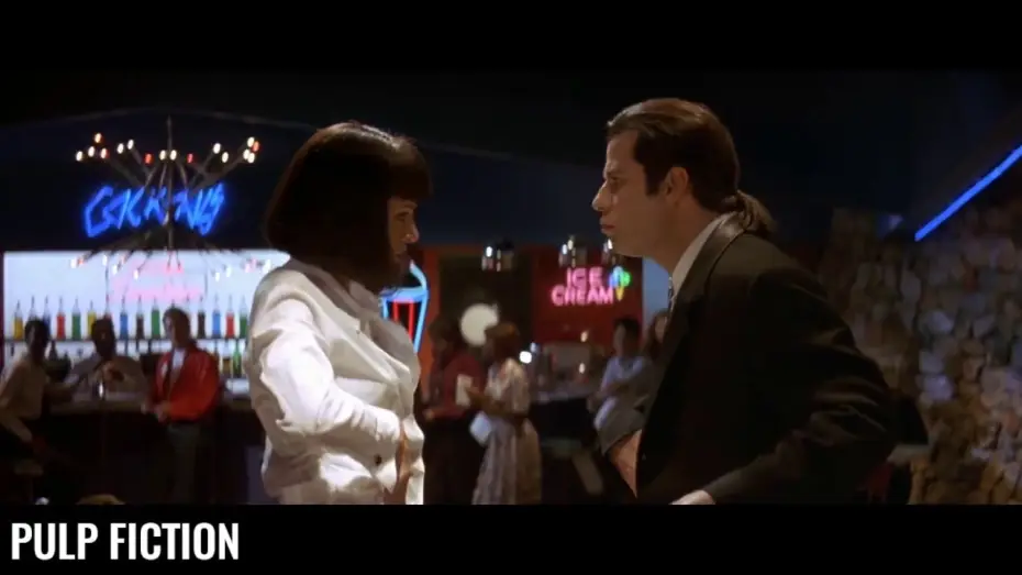 Видео к фильму Криминальное чтиво | Pulp Fiction - Sc&egrave;ne culte - la danse
