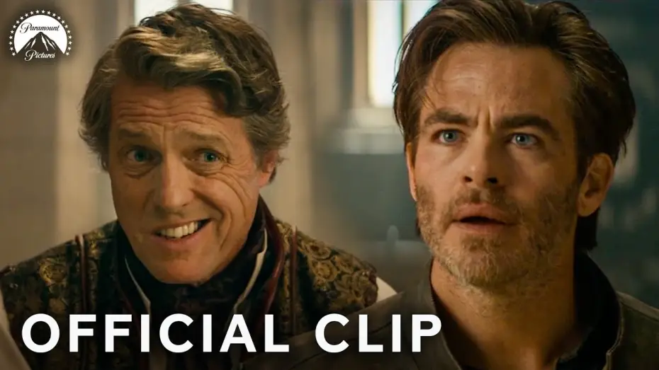 Видео к фильму Подземелья и драконы: Честь среди воров | Chris Pine Confronts Hugh Grant After Prison Escape
