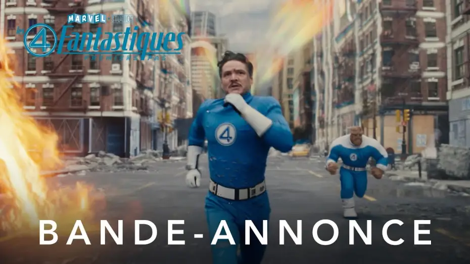 Видео к фильму Фантастическая четверка | Les 4 Fantastiques : Premiers pas - Bande-annonce officielle (VOST) | Marvel