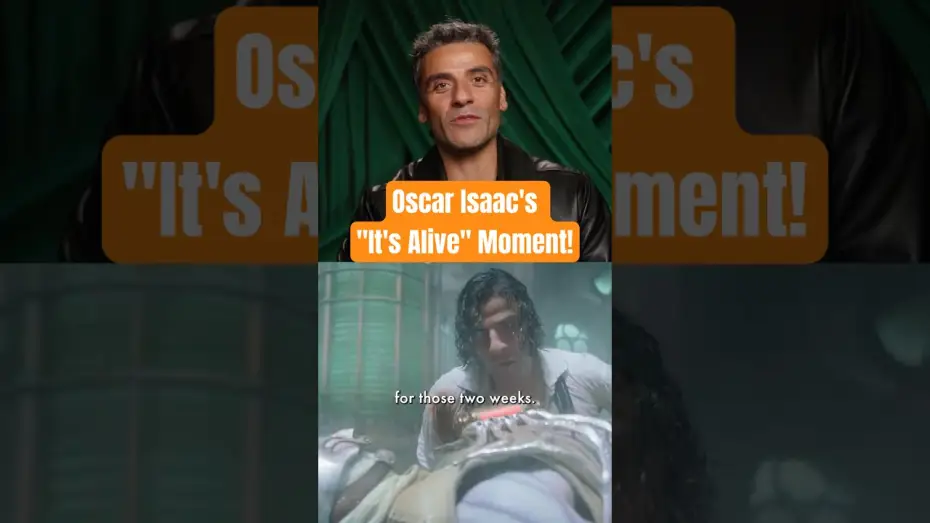 Видео к фильму Франкенштейн | Oscar Isaac on Filming Frankenstein&rsquo;s &ldquo;It&rsquo;s Alive&rdquo; Moment!