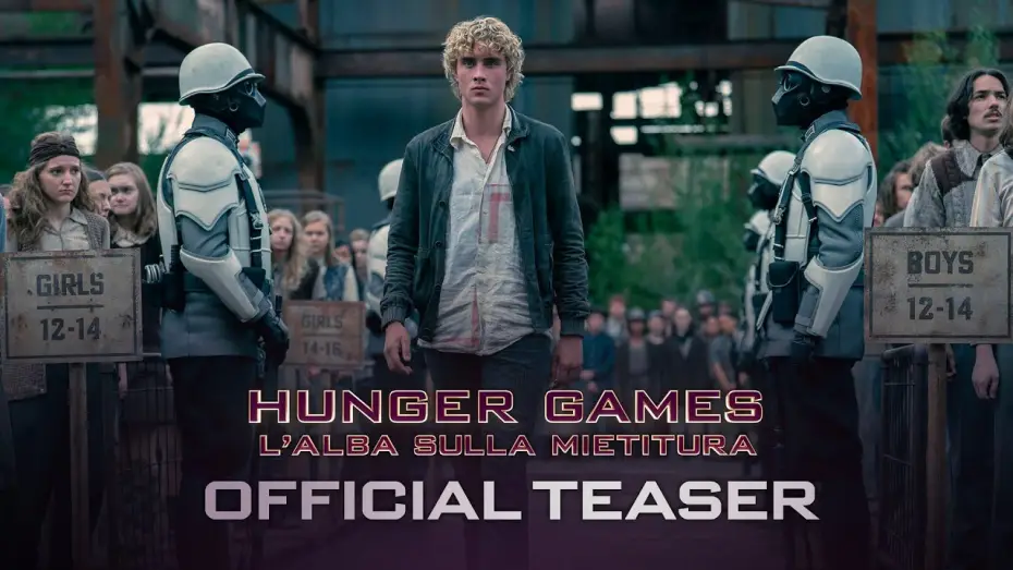 Видео к фильму Голодные игры: Рассвет Жатвы | HUNGER GAMES: L'ALBA SULLA MIETITURA - Teaser Ufficiale - dal 19 Novembre 2026 #soloalcinema