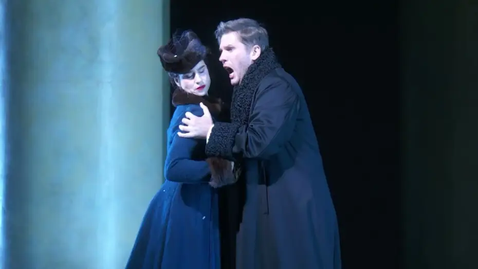 Видео к фильму The Metropolitan Opera: Eugene Onegin | Tchaikovsky&rsquo;s Eugene Onegin: &ldquo;Onegin! Ya togda molozhe&rdquo; (Asmik Grigorian, Iurii Samoilov)