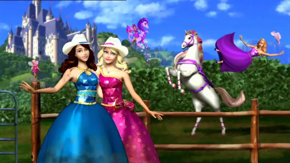 Видео к фильму Барби: Академия принцесс | Barbie: Escuela de princesas - Tomas falsas
