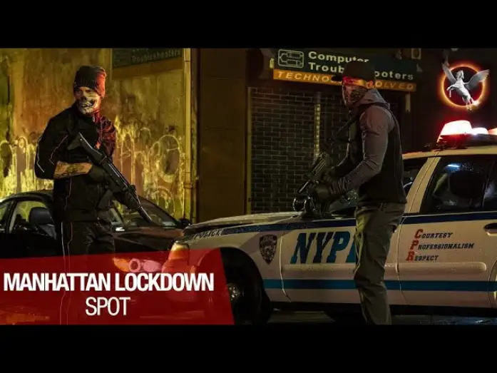 Видео к фильму 21 мост | Manhattan Lockdown - Spot : "La chasse &agrave; l'homme commence" [VF]