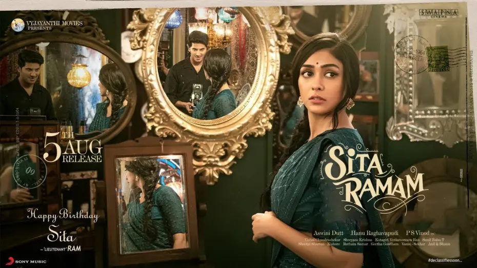 Видео к фильму Сита Рам | Introducing Mrunal Thakur as Sita | Dulquer Salmaan | Hanu Raghavapudi | Swapna Cinema