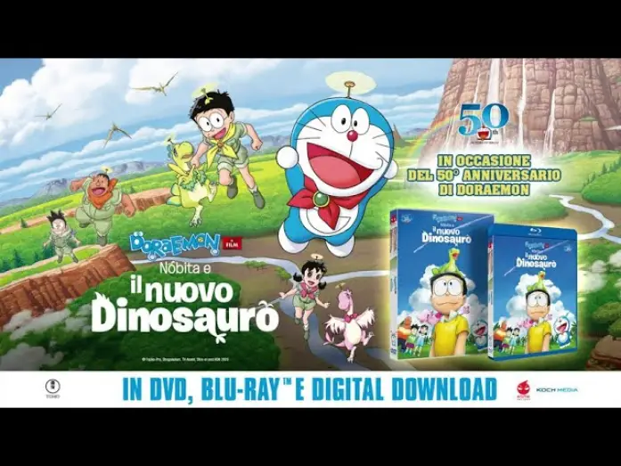 Видео к фильму 映画ドラえもん のび太の新恐竜 | Doraemon &ndash; Il film: Nobita e il nuovo dinosauro &ndash; Anime Factory