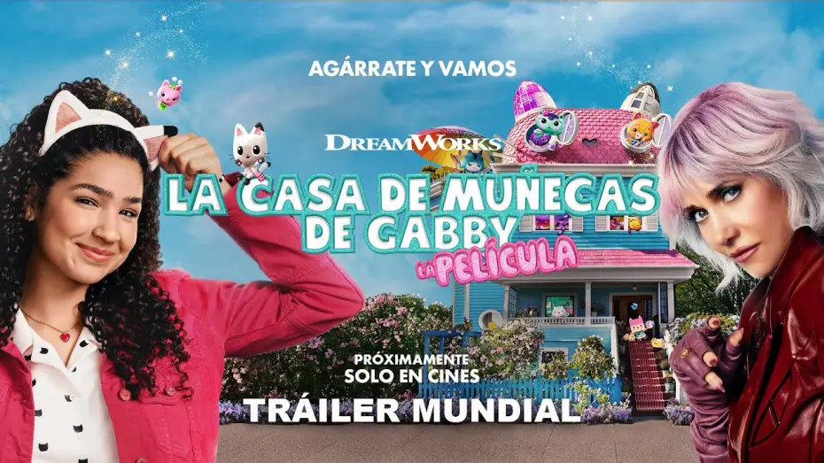 Видео к фильму Волшебный домик Габби в кино | Tr&aacute;iler Oficial en espa&ntilde;ol
