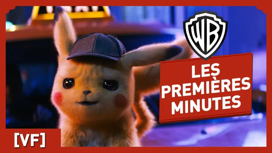 Видео к фильму Покемон: Детектив Пикачу | Pok&eacute;mon D&eacute;tective Pikachu - Regardez les 10 premi&egrave;res minutes du film ! VF
