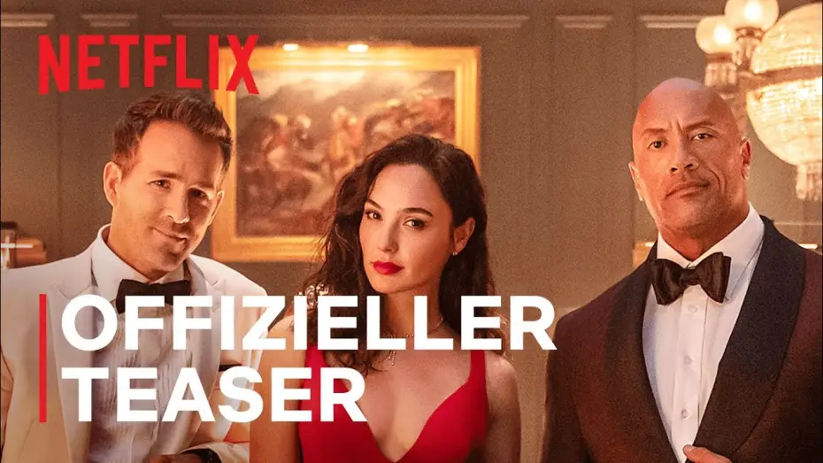 Видео к фильму Красное уведомление | Red Notice | Offizieller Teaser