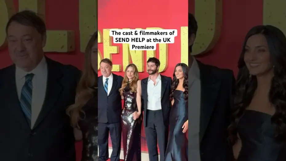 Видео к фильму Пришлите помощь | Cheers to the cast & filmmakers of SEND HELP in London for the UK Premiere!