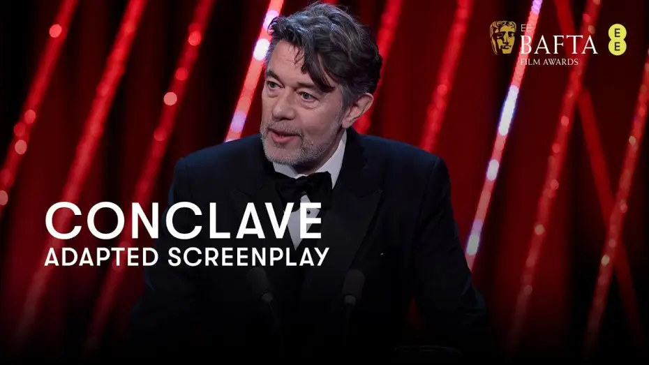 Видео к фильму Конклав | Conclave wins the BAFTA for Adapted Screenplay | BAFTA Film Awards 2025