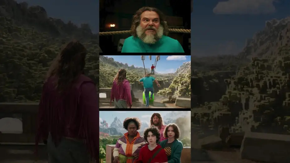 Видео к фильму A Minecraft Movie | Rank these Minecraft moments!