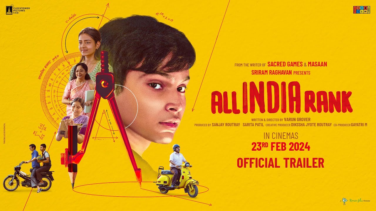 Видео к фильму All India Rank | All India Rank | Official Trailer | Varun Grover | Sriram Raghavan | In Theatres 23rd Feb 2024