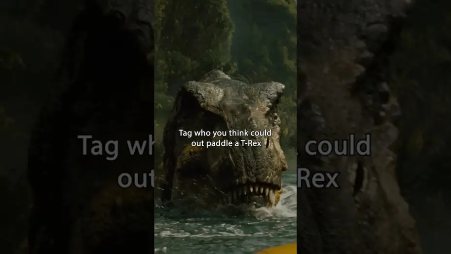 Видео к фильму Jurassic World Rebirth | Paddle like your life depends on it&hellip;cause it does.