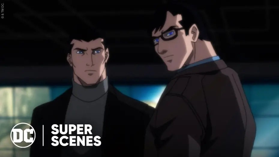 Видео к фильму Бэтмен: Тихо! | DC Super Scenes: Clark Kent is Jealous of Bruce Wayne