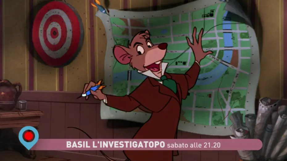 Видео к фильму Великий мышиный сыщик | "Basil l'investigatopo" domenica 28 dicembre alle 21.20 su Tv2000