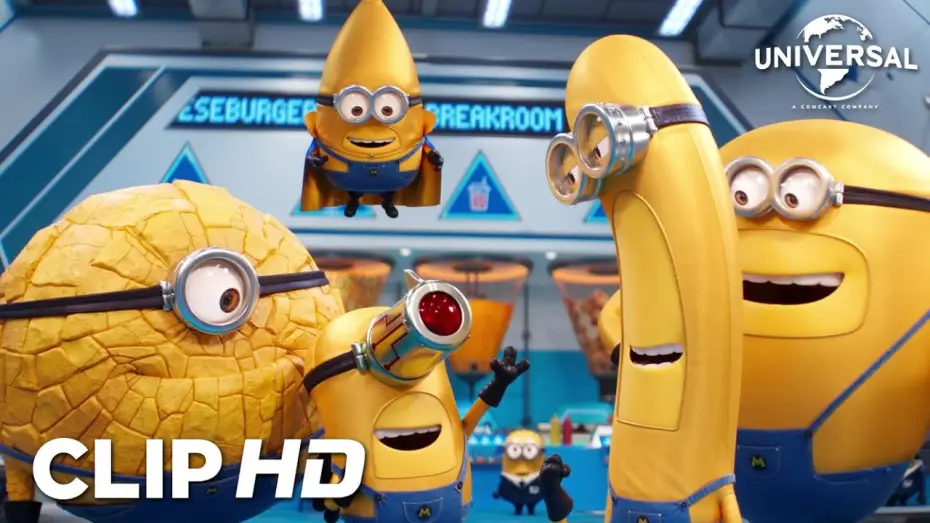 Видео к фильму Гадкий я 4 | Clip - Los Mega Minions en la sala de descanso
