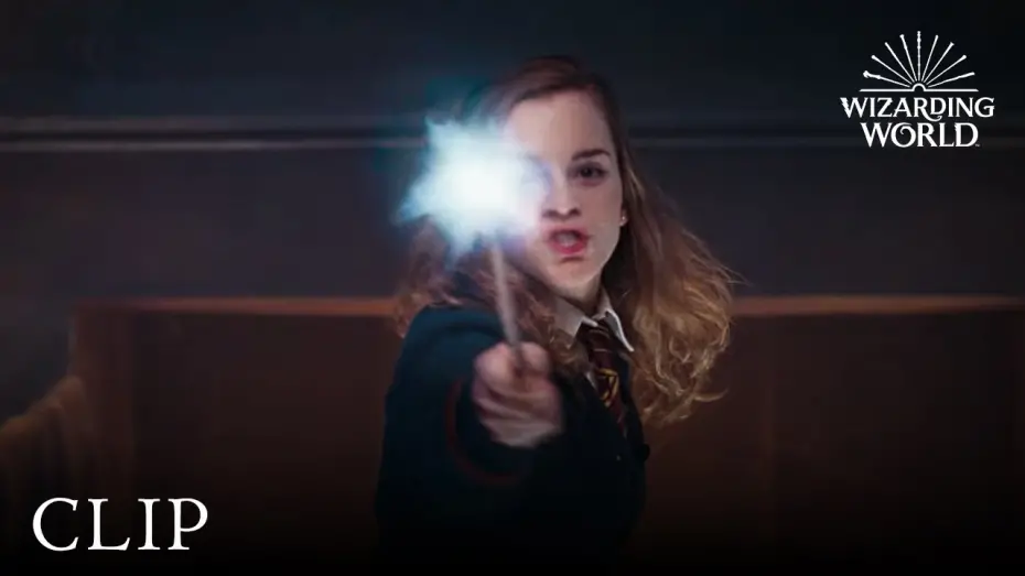 Видео к фильму Гарри Поттер и Орден Феникса | "Stupefy!" Hermione Casts a Spell on a Naive Ron