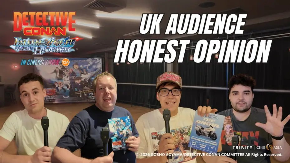 Видео к фильму 名探偵コナン ハイウェイの堕天使 | UK Audience Honest Opinion on DETECTIVE CONAN: FALLEN ANGEL OF THE HIGHWAY