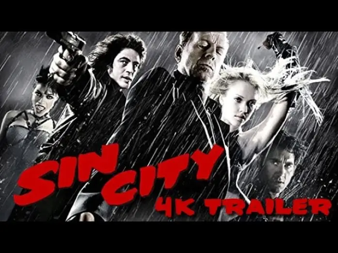 Видео к фильму Город грехов | Sin City (2005) Official Trailer [4k Remaster]