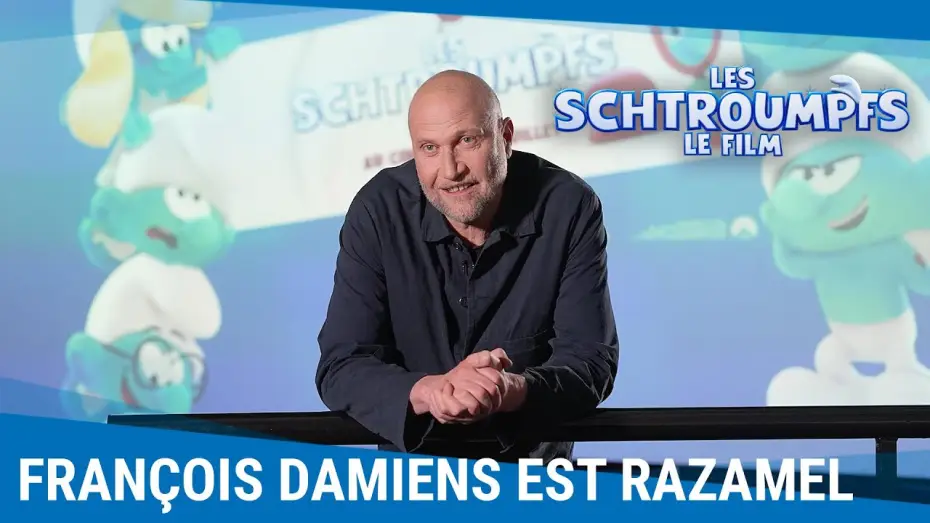 Видео к фильму Смурфики в кино | Les coulisses de doublage avec Fran&ccedil;ois Damiens