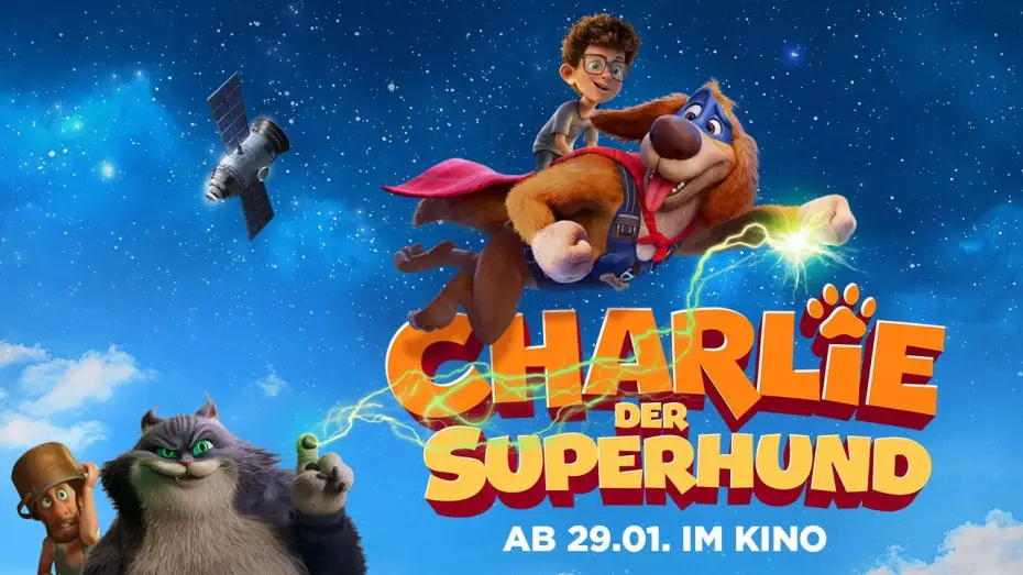 Видео к фильму Чарли Чудо-пёс | CHARLIE DER SUPERHUND - Trailer Deutsch HD - Ab 29.01.26 im Kino!