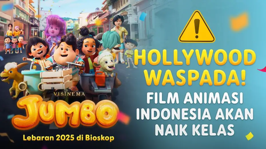 Видео к фильму Джамбо и маленькое привидение | Official Trailer - JUMBO | Tayang Lebaran 2025 di Bioskop
