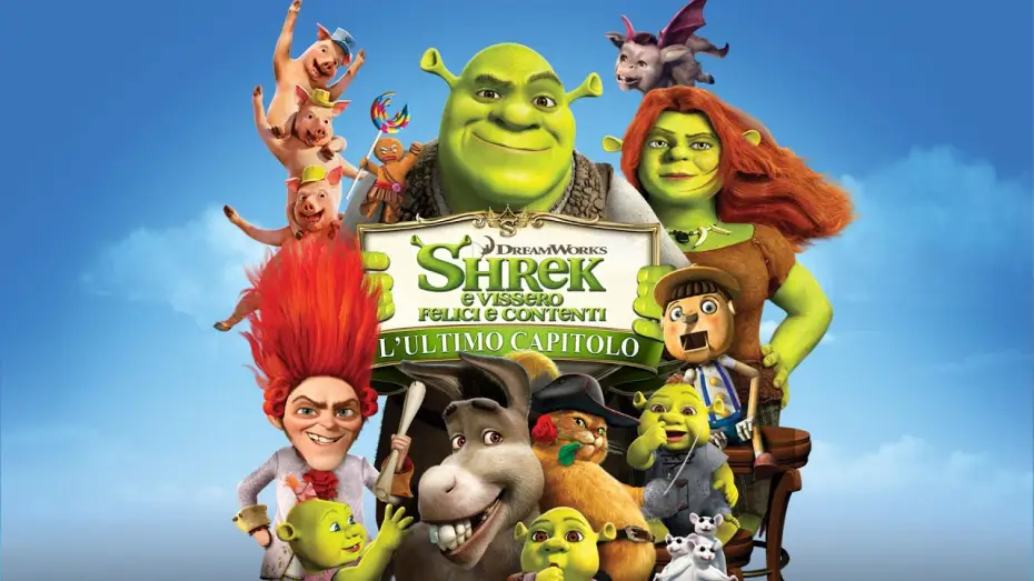 Видео к фильму Шрэк навсегда | Shrek e vissero felici e contenti (film 2010) TRAILER ITALIANO