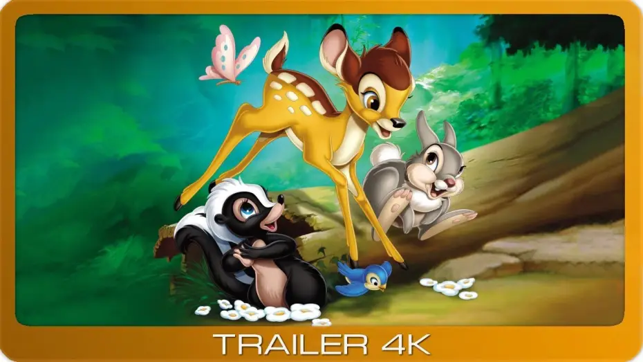 Видео к фильму Бэмби | Bambi ≣ 1942 ≣ Trailer ≣ German | Deutsch