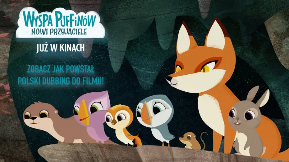 Видео к фильму Puffin Rock and the New Friends | Zobacz, jak powstawał polski dubbing do filmu!