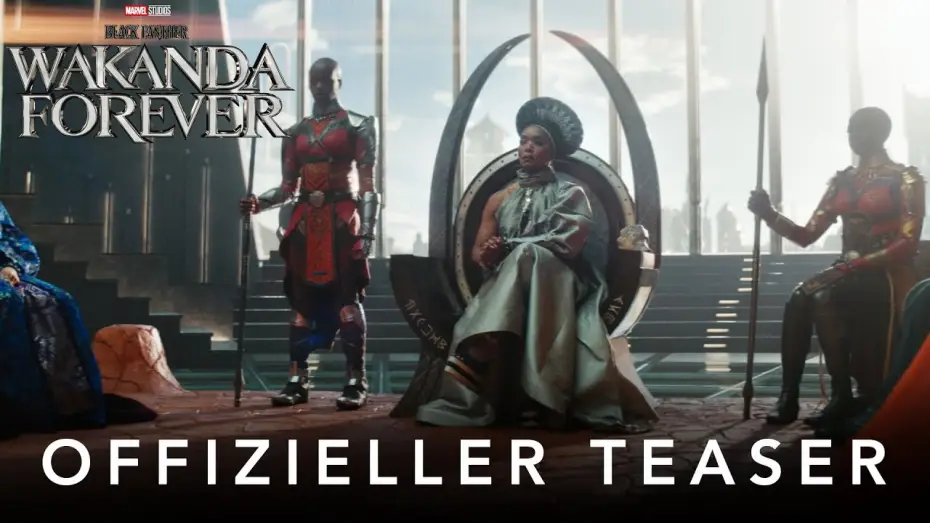 Видео к фильму Чёрная Пантера: Ваканда навеки | Offizieller Teaser