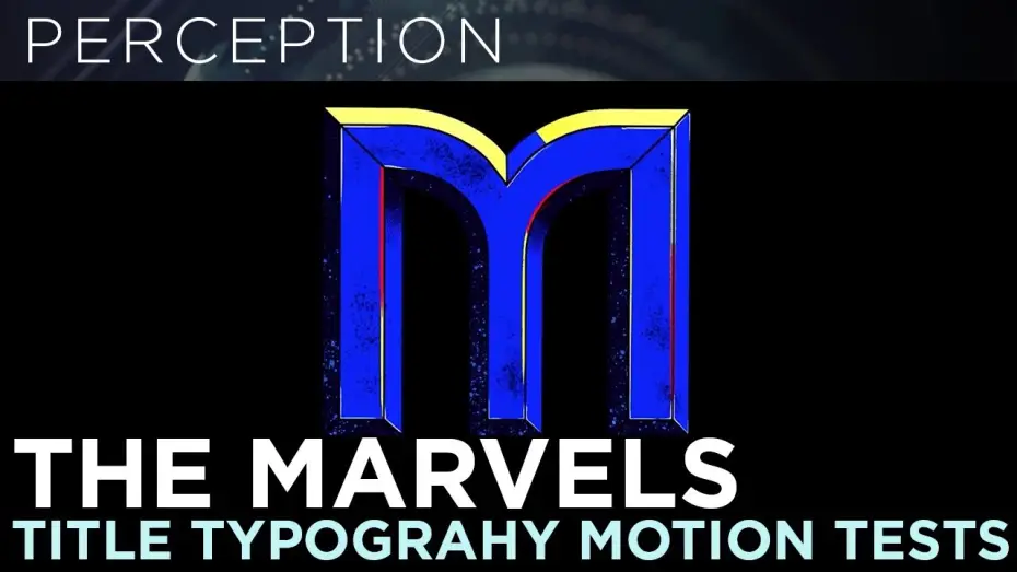 Видео к фильму Капитан Марвел 2 | End Credits Main Title Typography Motion Test