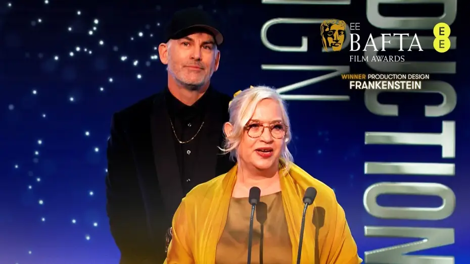 Видео к фильму Франкенштейн | Frankenstein Wins the BAFTA for Production Design | EE BAFTA Film Awards 2026