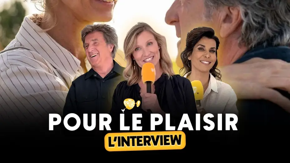 Видео к фильму Pour le plaisir | L'INTERVIEW - POUR LE PLAISIR (Alexandra Lamy, Fran&ccedil;ois Cluzet & Reem Kherici)